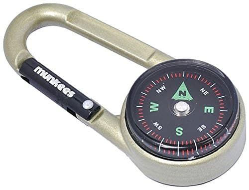 Брелок-компас Munkees Compass with Thermometer Black