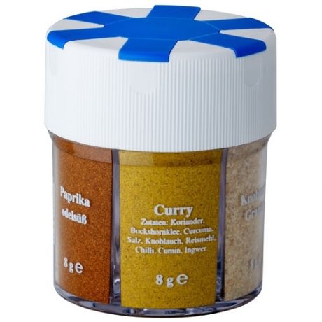 Контейнер с приправами Trek'n Eat Seasonings Dispenser 6-parts filled