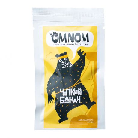 Батончик Енергетичний Їdlo ОМ-НОМ Чипкий Банан