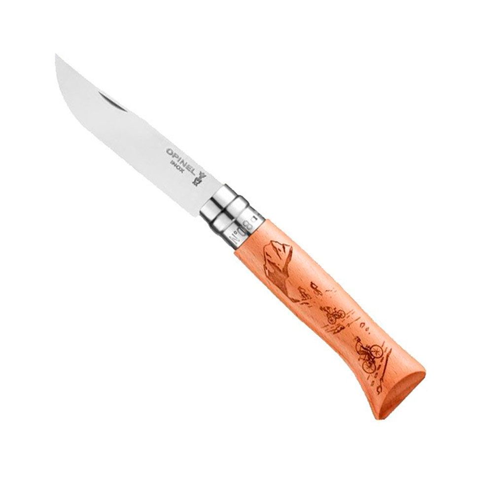 Нож Opinel N°08 Engraved Biking