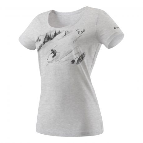 Футболка Dynafit Graphic Melange Cotton T-Short W