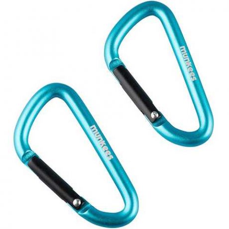 Карабіни Munkees Carabiner D-Form 5x50 mm 3205 Dark Blue