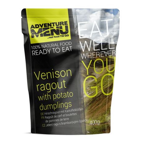 Готова їжа Adventure Menu Рагу з оленини з картопляними галушками 400г