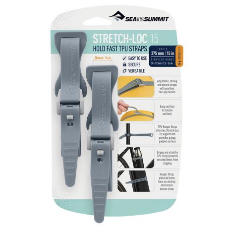 Набір стяжок Sea to Summit Stretch-Loc 15 20mm x 375mm 2 Pack Dusk