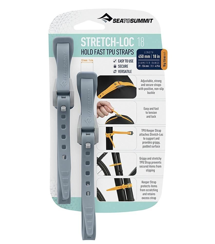 Набор стяжек Sea to Summit Stretch-Loc 18 12mm x 450mm 2 Pack Dusk
