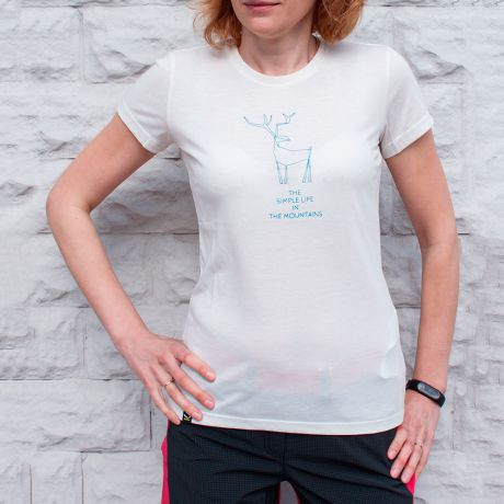 Футболка Salewa Wms Deer Dri-Rel S/S Tee