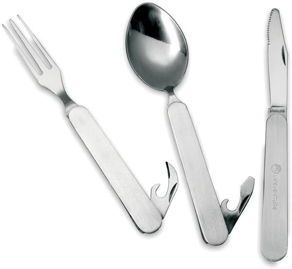Набор столовых приборов Lifeventure SS Folding