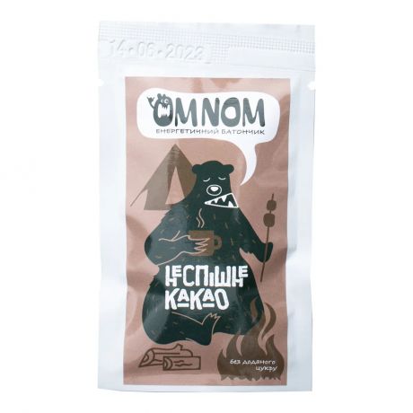 Батончик Енергетичний Їdlo ОМ-НОМ Неспішне Какао