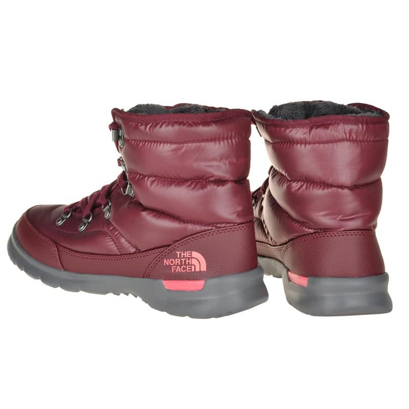 Ботинки The North Face Wms Thermoball Lace II Deep Garnet Red