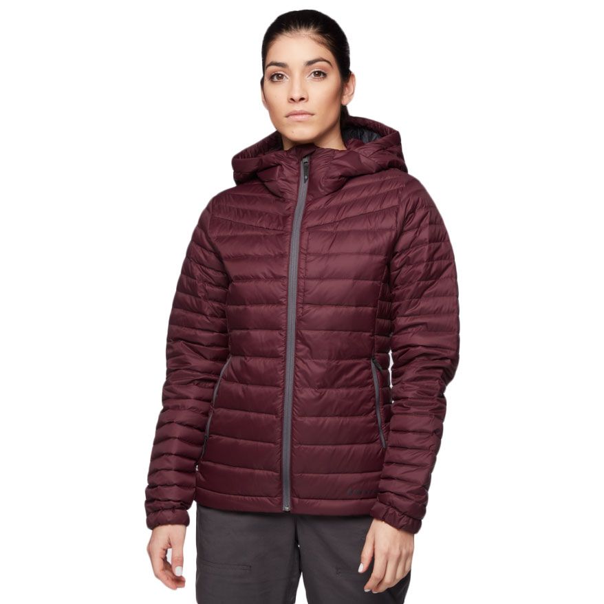Пухова куртка Black Diamond Wms Access Down Hoody Bordeaux