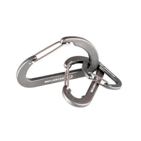Комплект карабінів Lifeventure Karabiners Black