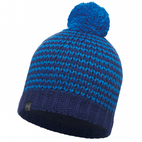 Buff Knitted&Polar Hat Dorn Blue 113584.707