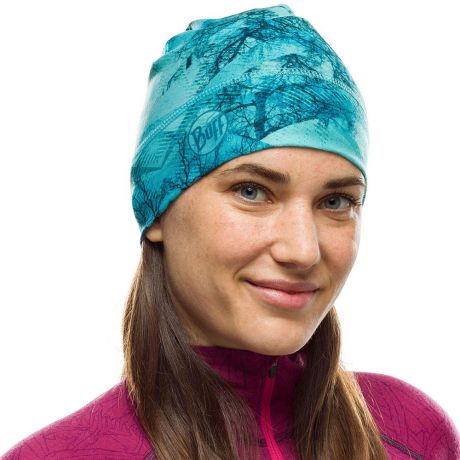 Шапка Buff Thermonet Hat Mist Aqua 118076.711