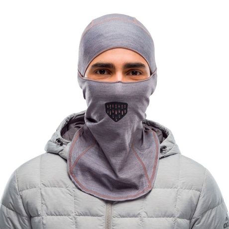 Балаклава Buff ThermoNet Balaclava Solid Grey Heather 124107.937