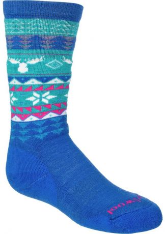 Smartwool Girls Wintersport Fairisle Moose