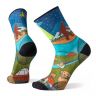 Носки Smartwool PhD Outdoor Ultra Light Monster Camping Print Crew