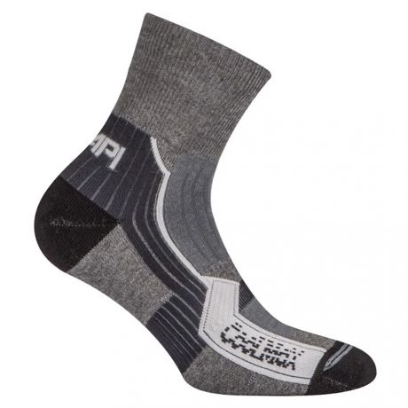 Шкарпетки Accapi Hiking Quarter Grey\Black