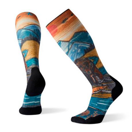 Носки Smartwool PhD Snow Light Elite Print