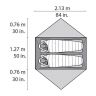 Палатка MSR Hubba Hubba NX 2750 Grey