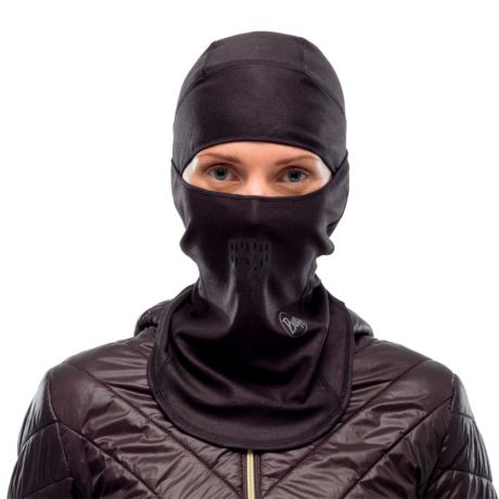Балаклава Buff Thermonet Balaclava Solid Black 124107.999