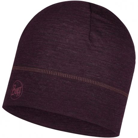 Шапка Buff Merino Lightweight Wool Hat Hat Solid Deep Purple 113013.603