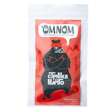 Батончик Енергетичний Їdlo ОМ-НОМ Стрімке Манго