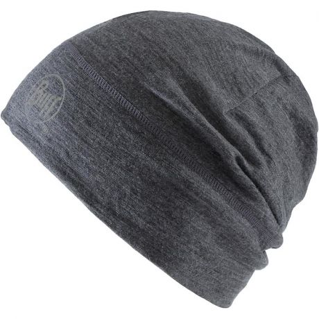 Шапка Buff Merino Lightweight Wool Hat Solid Grey 113013.937