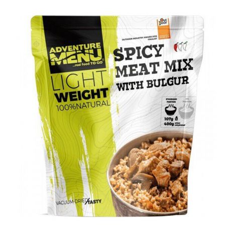 Сублімат Adventure Menu Пряна м'ясна суміш з булгуром 176g