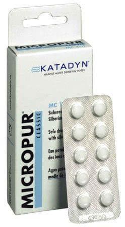 Таблетки для дезінфекції води Katadyn Micropur Classic MC 10T