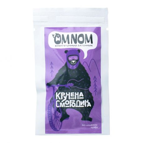 Батончик Енергетичний Їdlo ОМ-НОМ Кручена Смородина