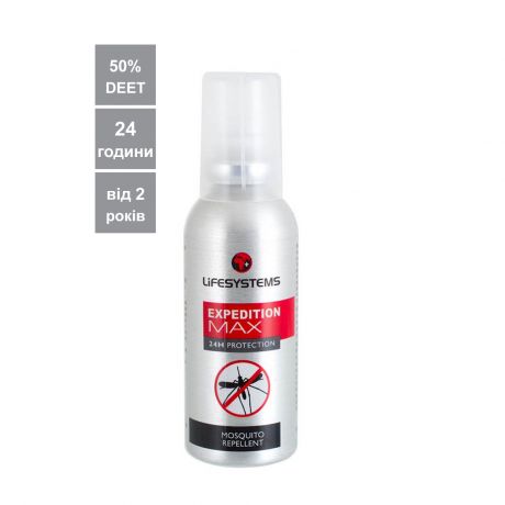 Спрей от насекомых Lifesystems Expedition MAX DEET 50 ml