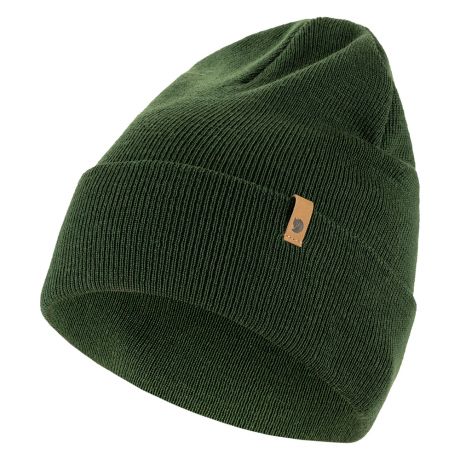 Шапка Fjallraven Classic Knit Hat Dark Olive