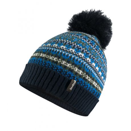 Шапка DexShell Waterproof Beanie Fair Isle Pompom Bohemia