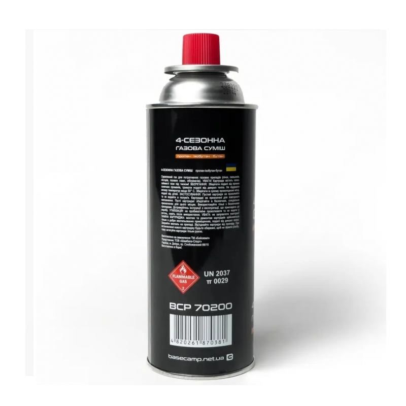 Газовий балон BaseCamp 4 Season Gas 220g
