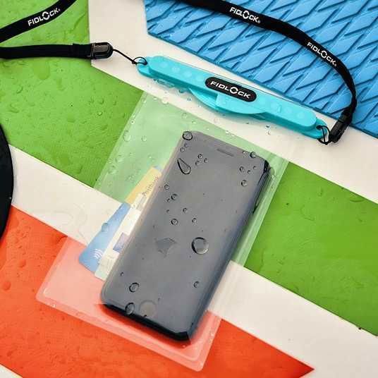 Гермочехол FidLock Dry Bag Medi S Transparent/Petrol