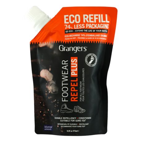 Просочення для взуття Grangers Footwear Repel Plus Eco Refill 275 ml