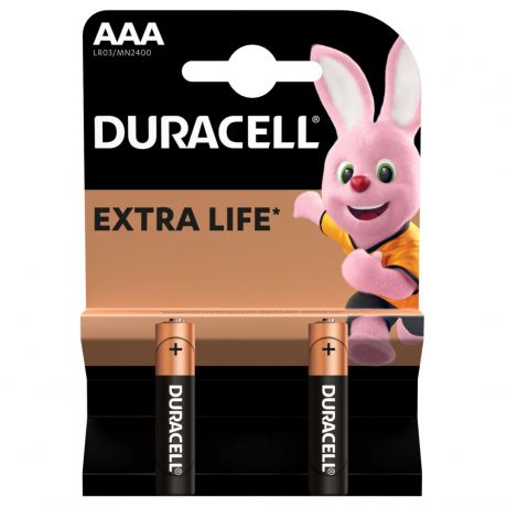 Батарейки Duracell AAA 2 шт