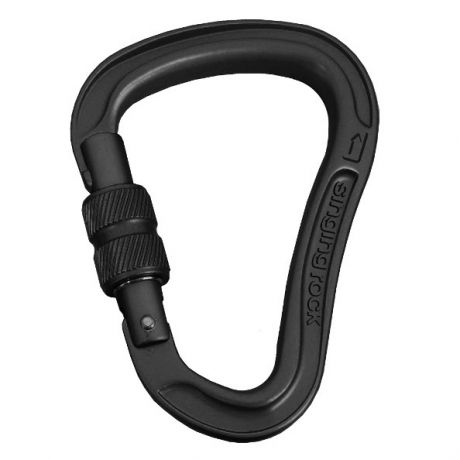 Карабин Singing Rock Bora Screw Black