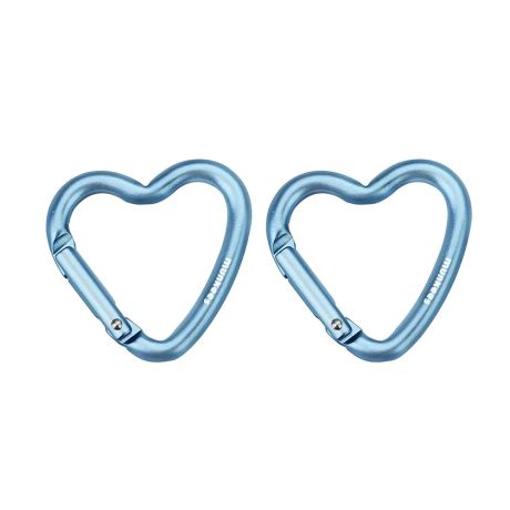 Карабіни Munkees Mini Heart 2-Pack Pink