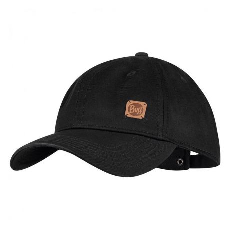 Кепка Buff Baseball Cap Solid Black 117197.999