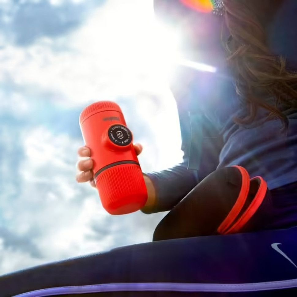 Походная кофе-машина Wacaco Nanopresso Red + Case
