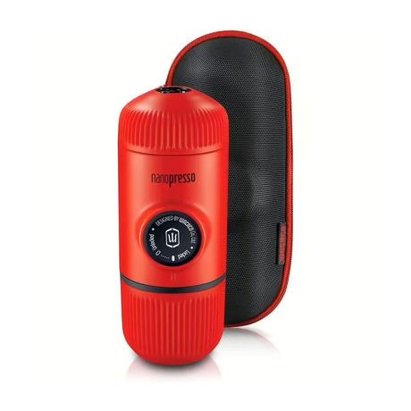 Кишенькова кава-машина Wacaco Nanopresso Light Blue + Case