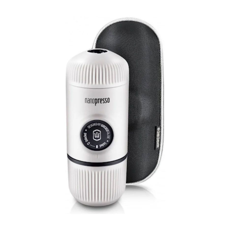Походная кофе-машина Wacaco Nanopresso White + Case