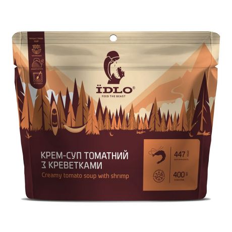 Сушена їжа Їdlo Крем-суп томатний із креветками