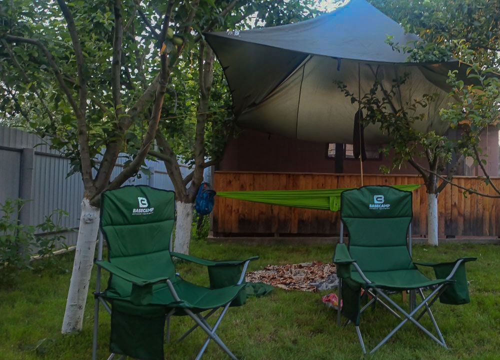 Складное кресло BaseCamp Hunter Olive Green