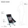 Крісло складне Helinox Beach Chair Blue Mesh
