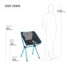 Крісло складне Helinox Cafe Chair Black