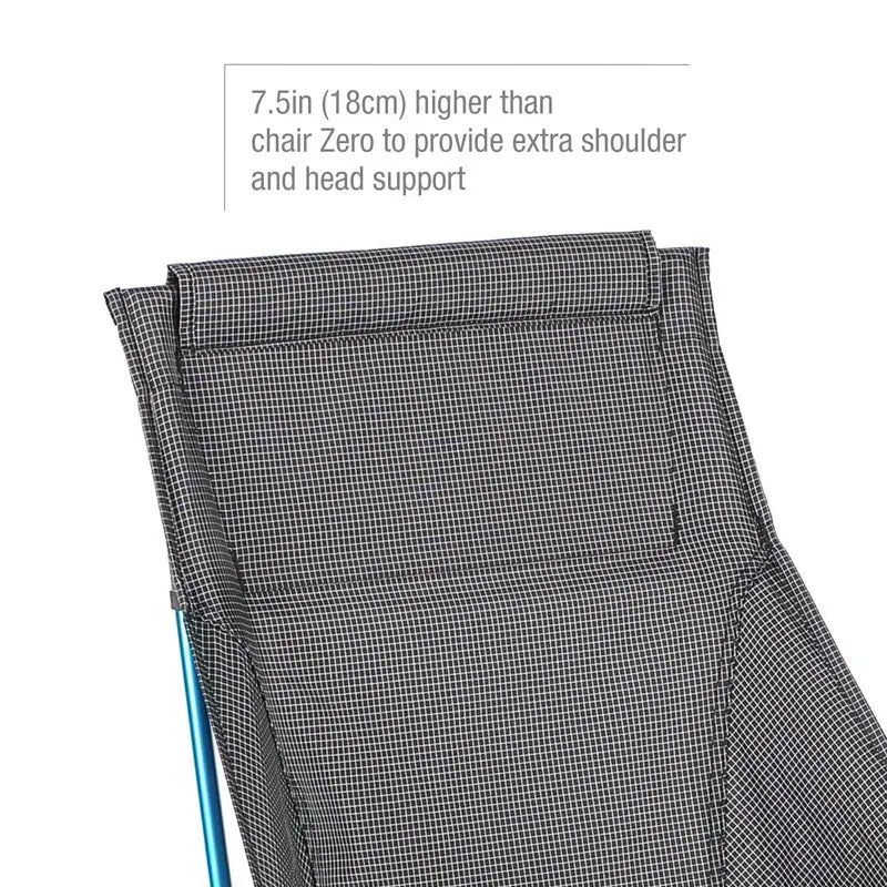 Крісло складне Helinox Chair Zero Highback Black/Noir