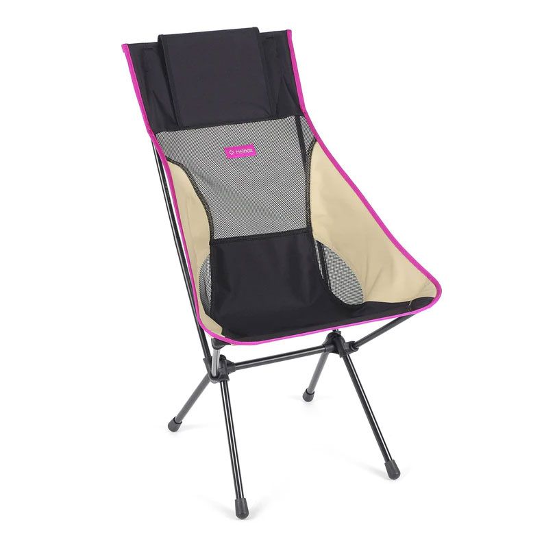 Складное кресло Helinox Sunset Chair Black/Khaki/Purple