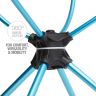 Крісло складне Helinox Swivel Chair Black/O.Blue